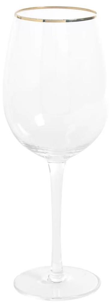 Kave Home - Copo de vinho pequeno Marien em vidro transparente 40 cl