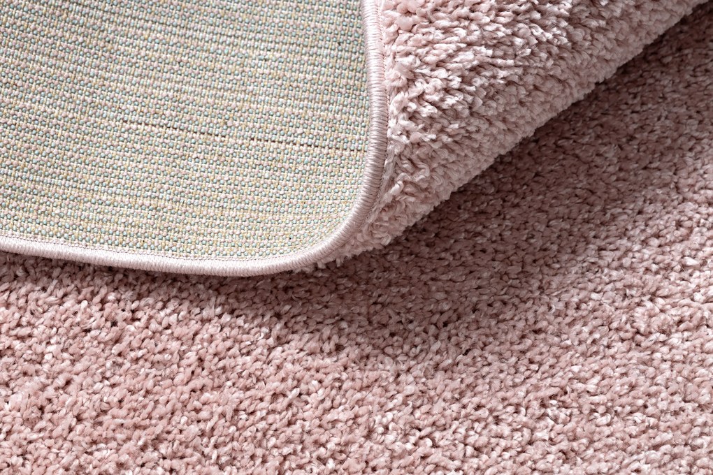 Tapete BERBER 9000 rosa Franjas berbere marroquino shaggy - PRODUTO DE SEGUNDA GRAU