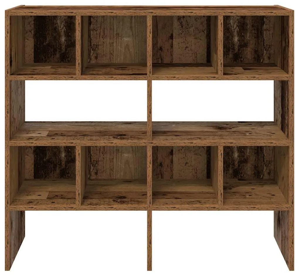 Sapateiras 2 pcs empilháveis 89,5x30x40 cm madeira velha