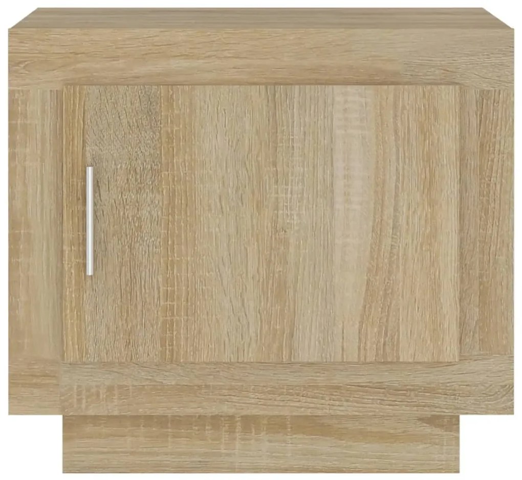 Mesa de centro 51x50x45 cm madeira processada carvalho sonoma