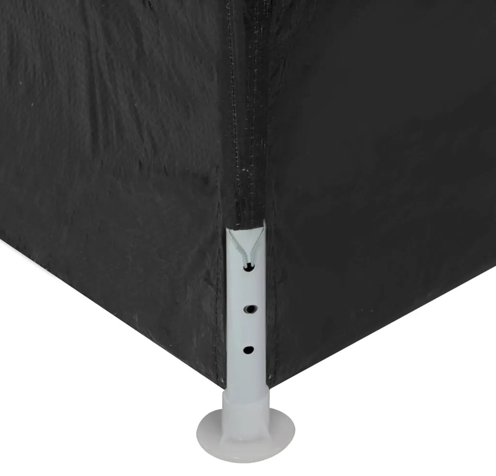 Tenda para festas 3x9 m antracite