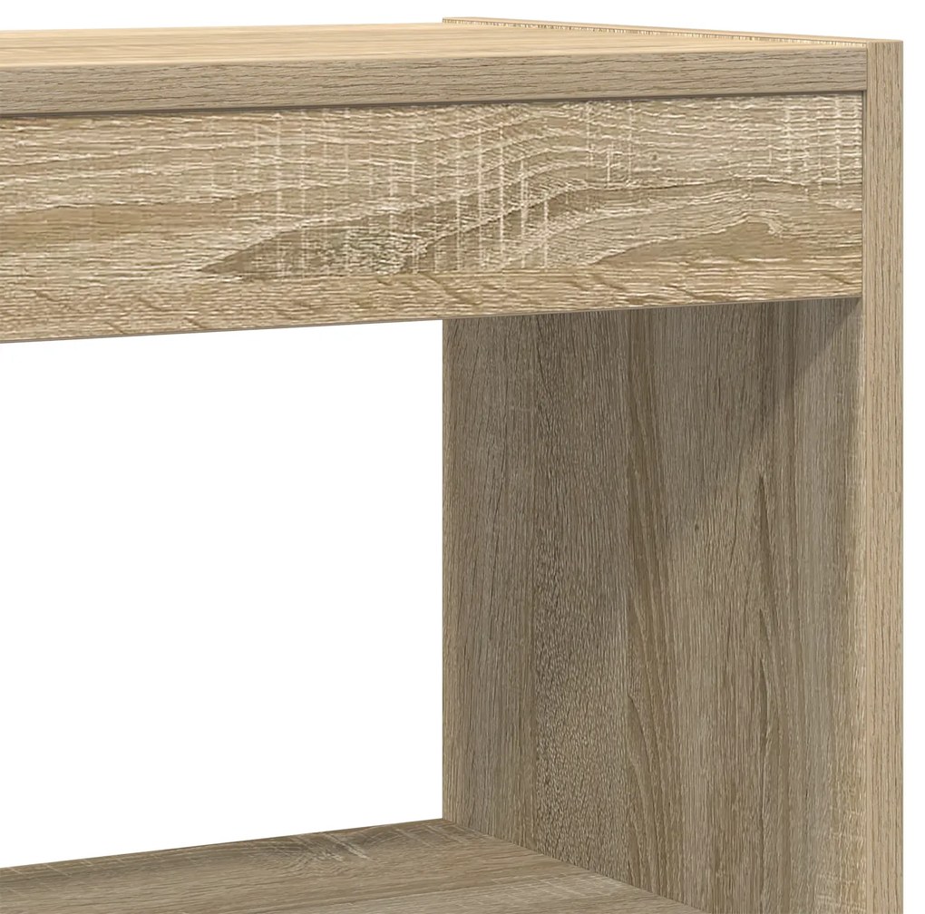 Estante vidaXL Carvalho Sonoma Madeira engenheirada 100 x 30 x 198 cm