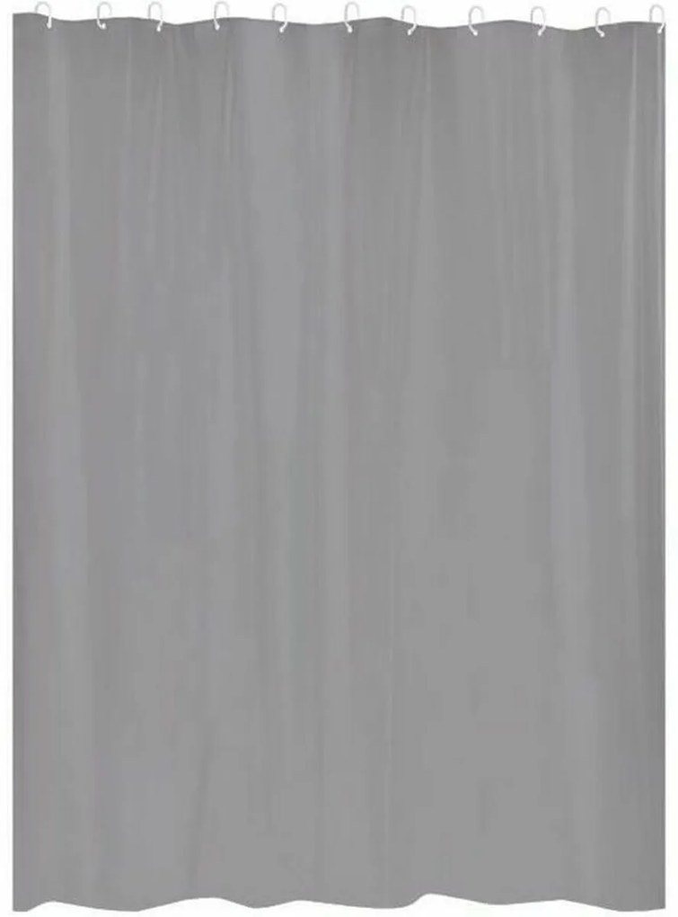 Cortina de Duche Gelco Cinzento 180 x 200 cm