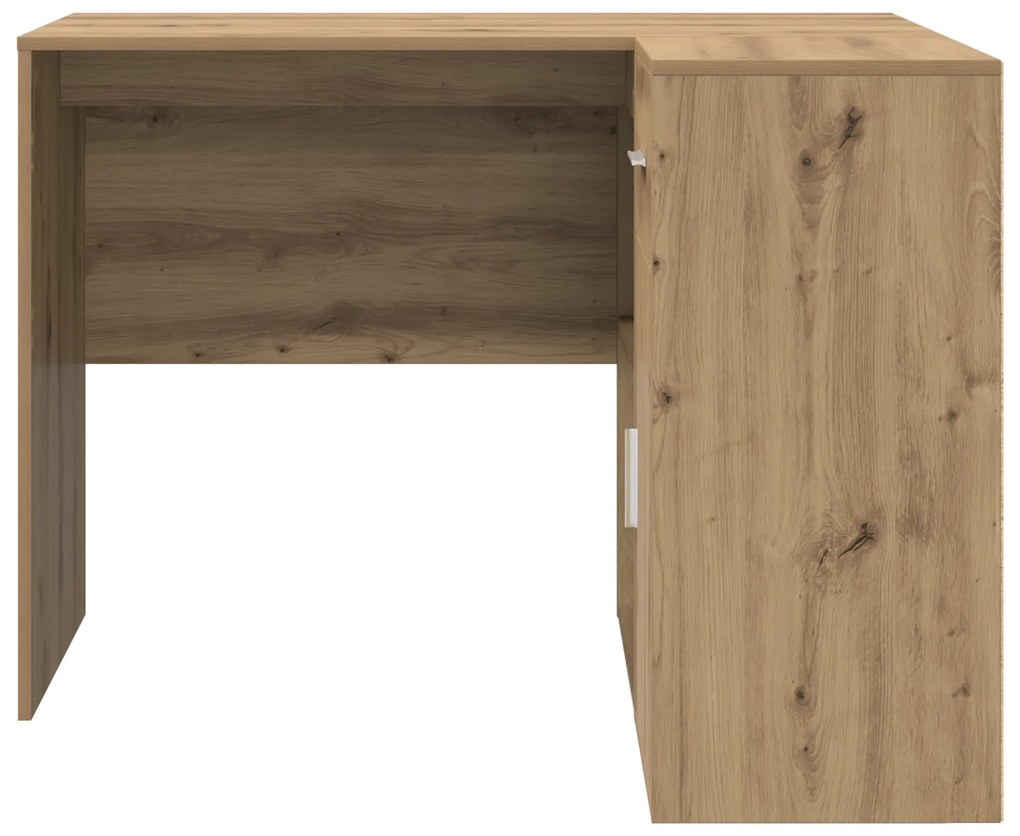 Mesa de Canto Carvalho Artesanal 102x88x75 cm Madeira engenheirada