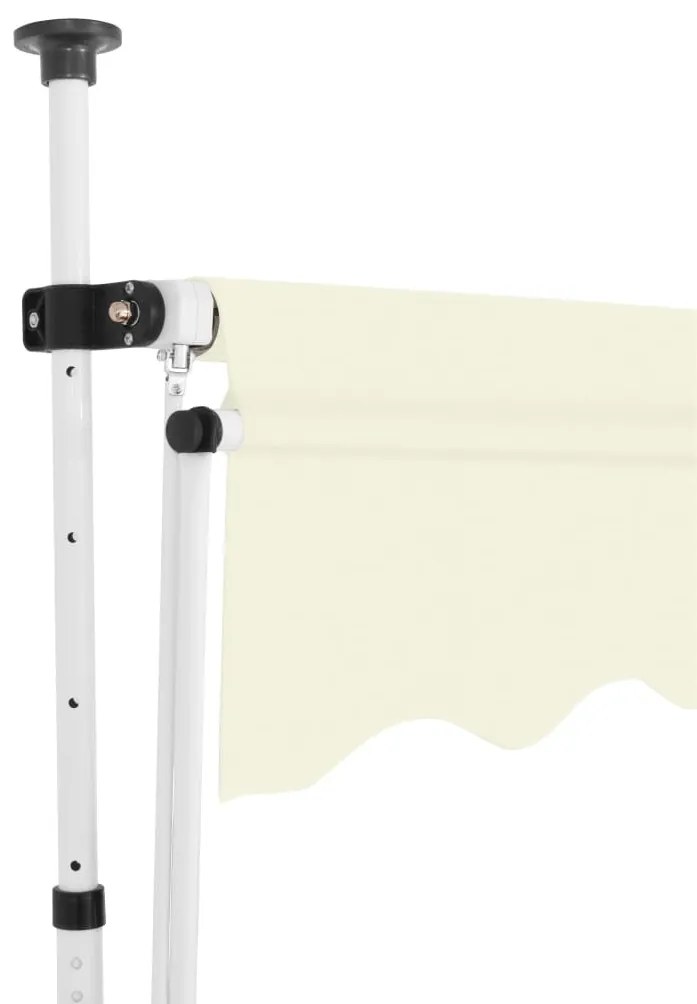 Toldo retrátil manual 350 cm creme