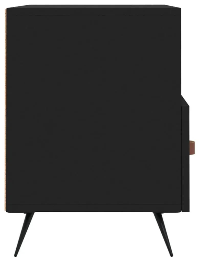 Móvel p/ TV 80x36x50 cm derivados de madeira preto