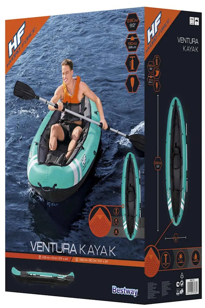 Bestway Hydro-Force Kayak Ventura 280x86 cm