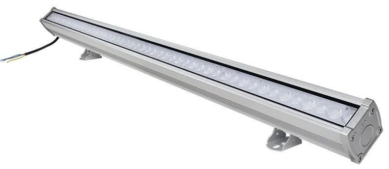 Projetor LED linear 24W RGB+CCT, 220V, RF, Alexa, SYNC. 1m, RGB + Dual Branco Regulável