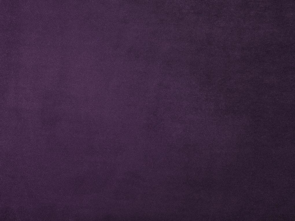 Sofá de 3 lugares em veludo violeta LOKKA Beliani