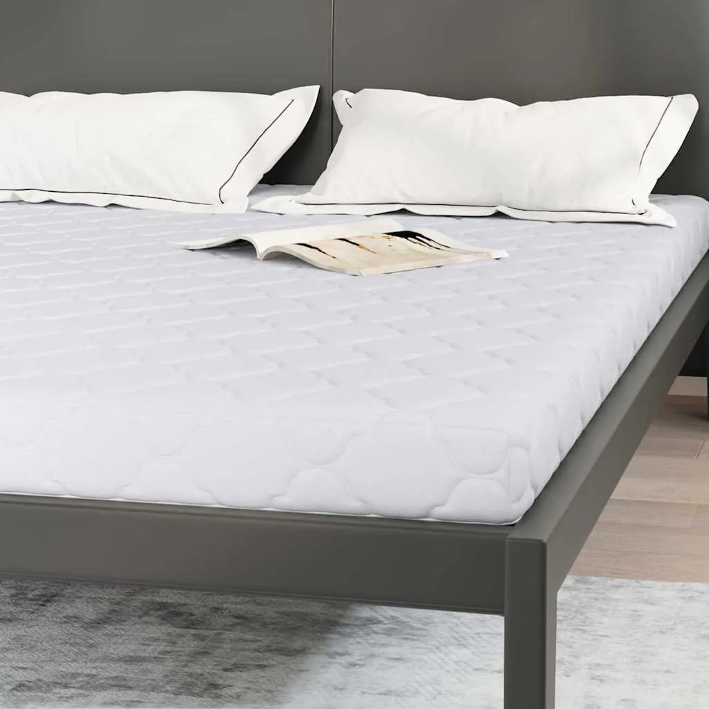 Colchões Branco 200 x 160 cm Tecido 100% poliéster