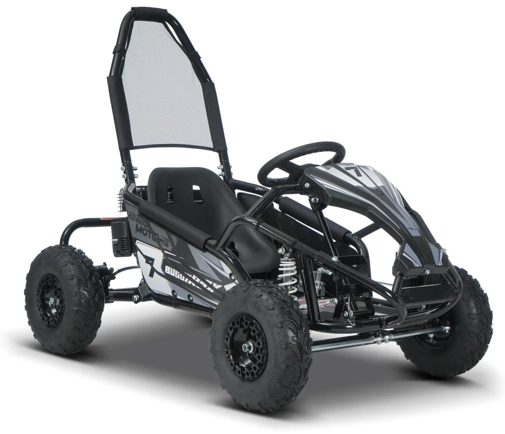 Buggy Kart a gasolina para crianças Motors BUGGY RSX - 98 cm³ Preto