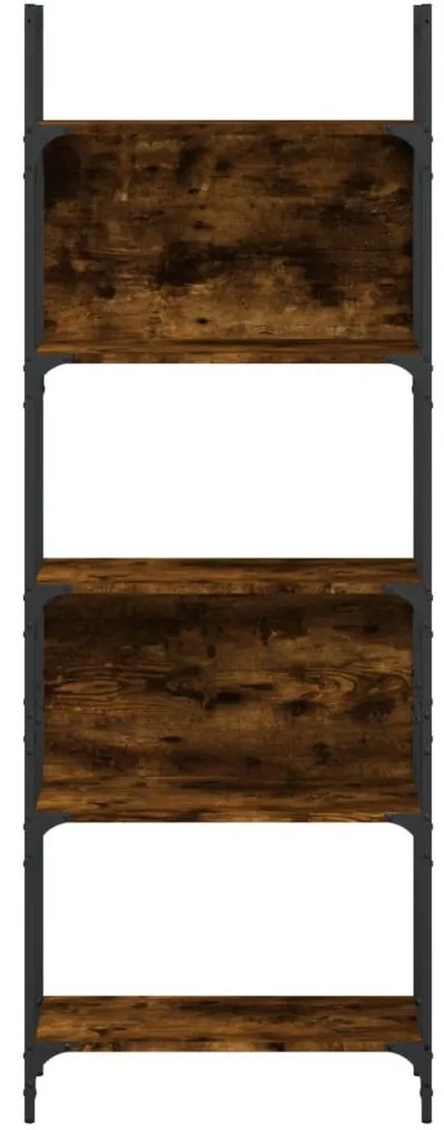 Estante c/ 5 prateleiras derivados de madeira carvalho fumado