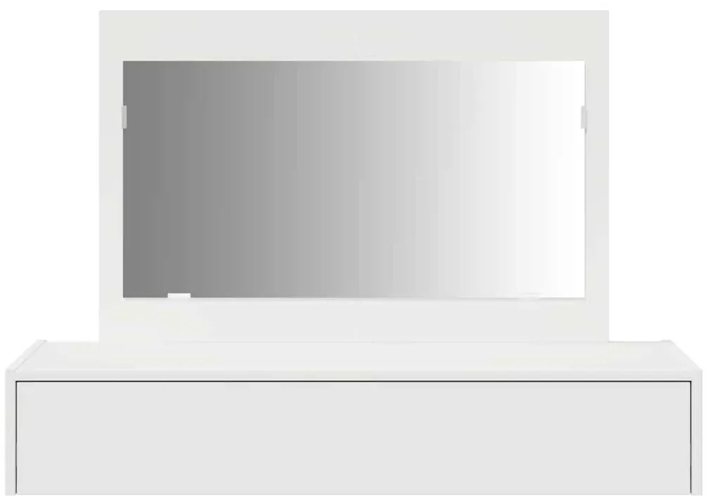 Aparador de parede branco 100x40x70 cm