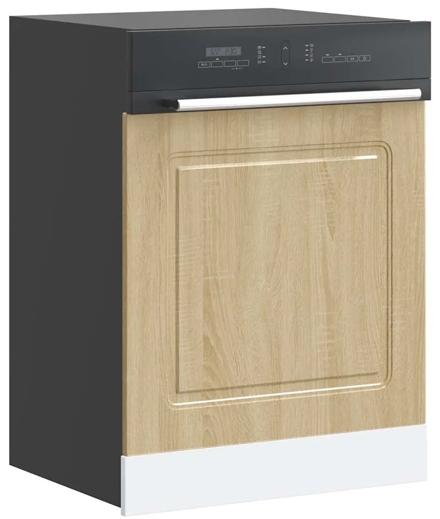 Painel máquina lavar louça Kalmar 60x1,5x67 cm carvalho sonoma