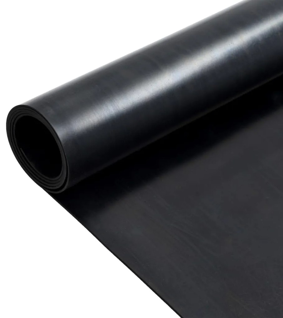 Tapete de borracha antiderrapante liso 1,2x2 m 2 mm