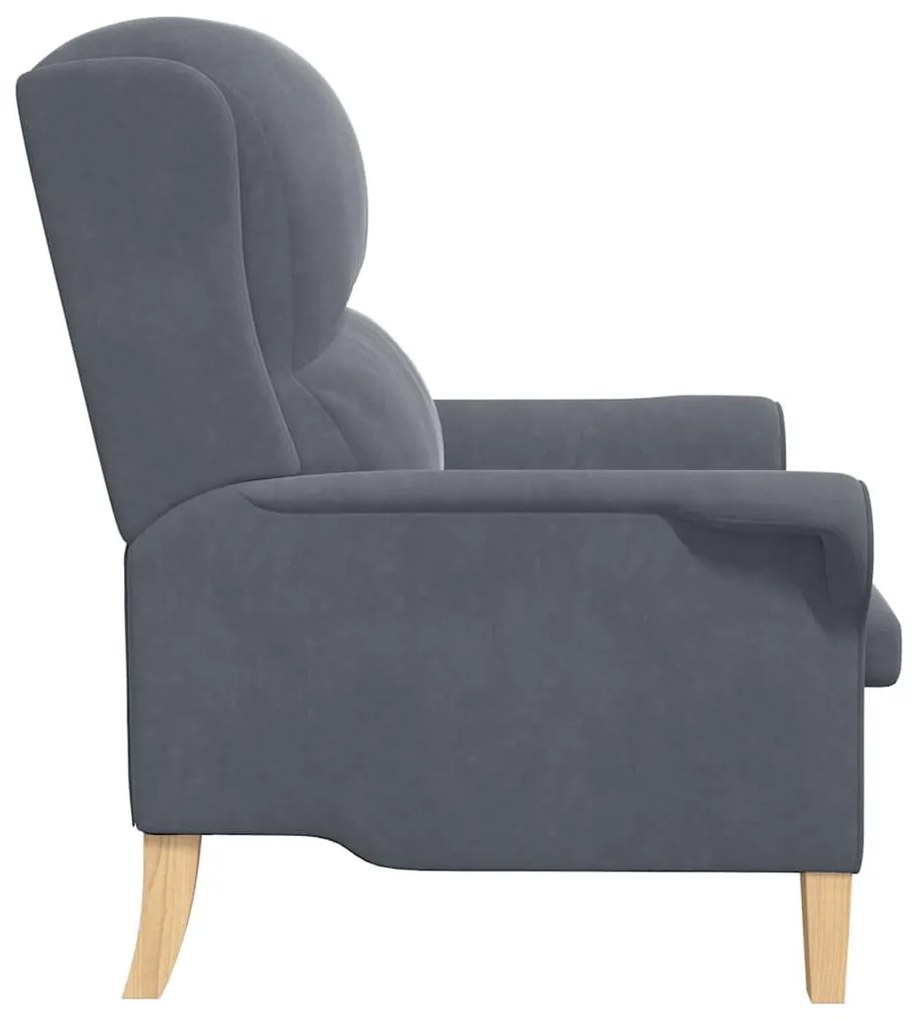 Poltrona Cinza Escura Cinzento escuro Standard