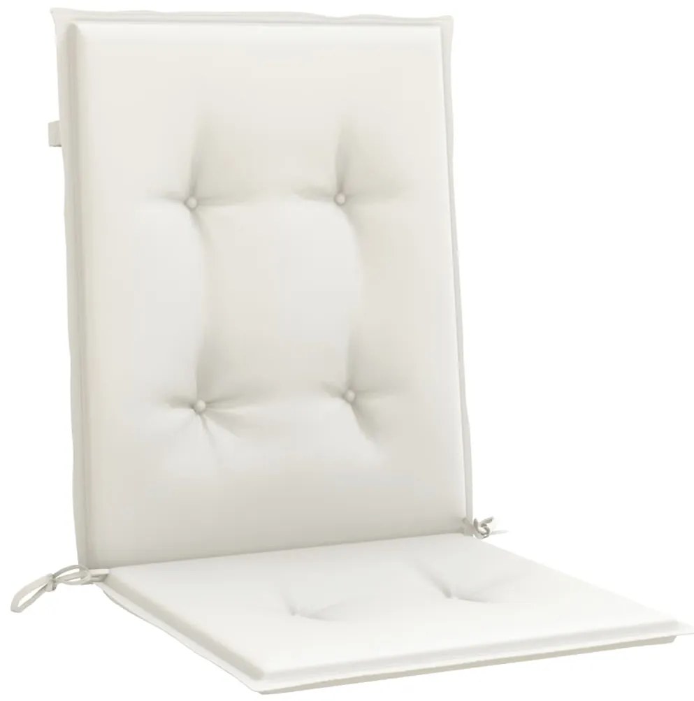 Almofadões lombares p/ cadeiras 4pcs 100x50x4cm mesclado tecido