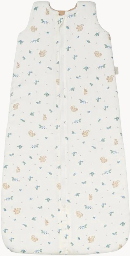 Saco-cama para bebé em algodão orgânico Blueberries