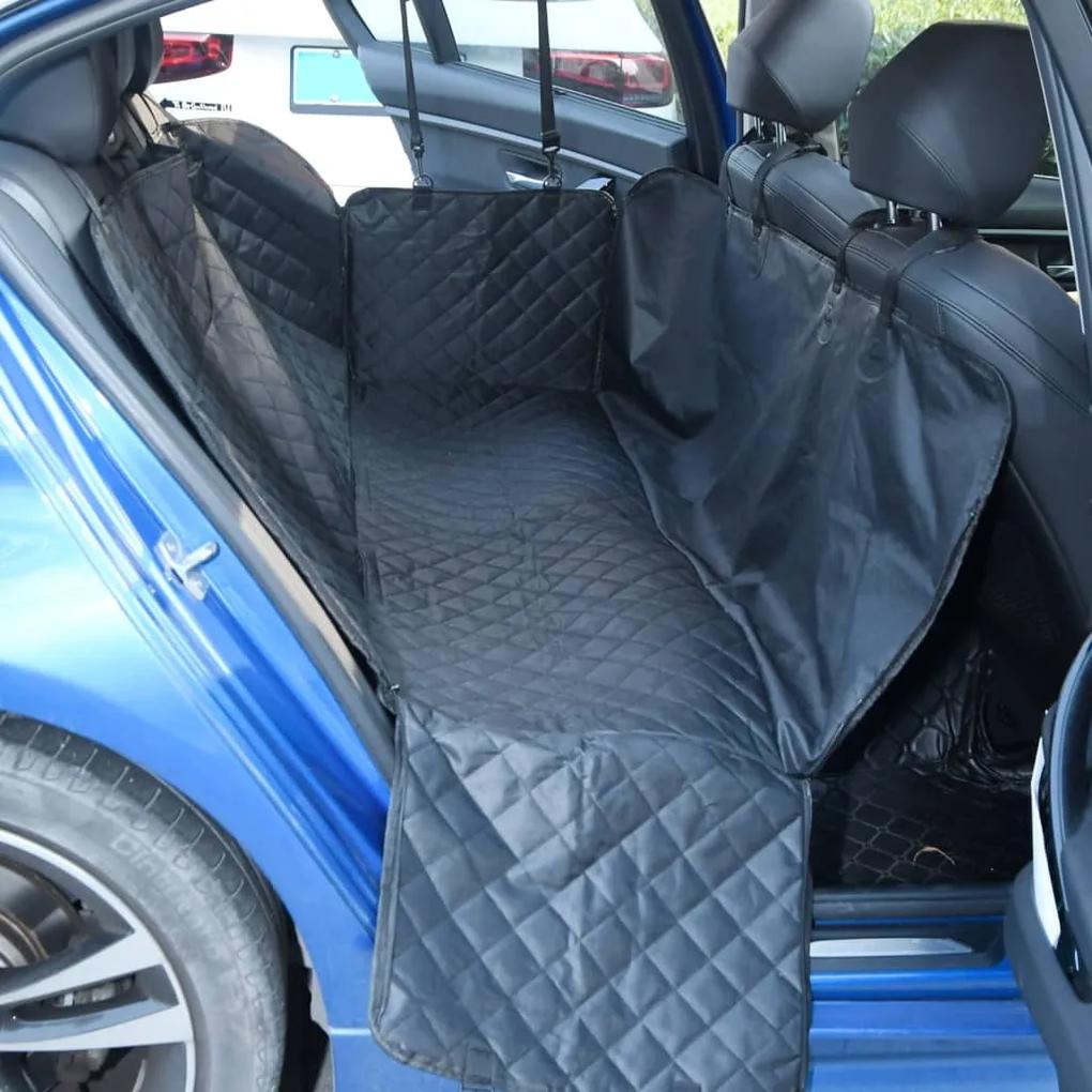 Cobertura de assento de carro para cão 137x46x50 cm preto