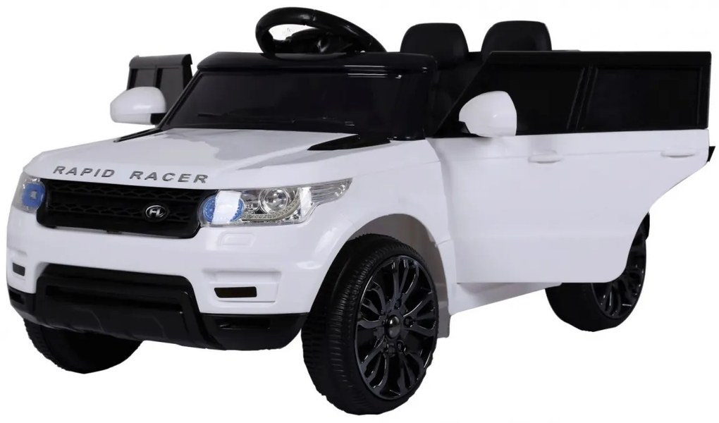 Carro elétrico para Crianças Start Run, 12V Rodas e assento plástico Branco