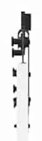 Porta Deslizante vidaXL com Conjunto de Hardware Branca 78x211 cm Made