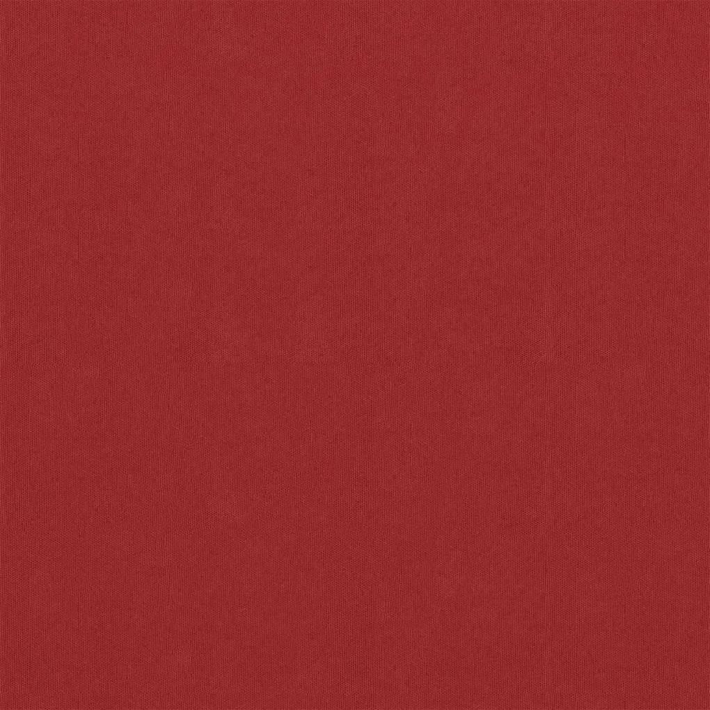 Tela de varanda 90x500 cm tecido Oxford vermelho