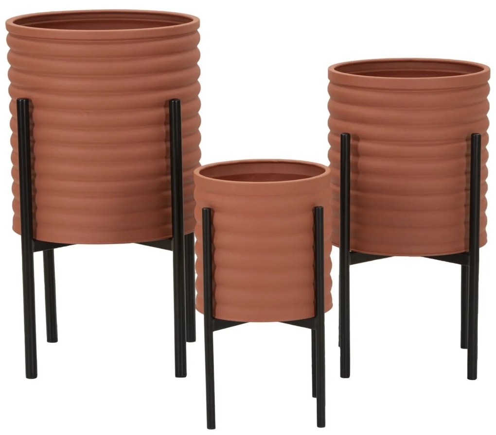 P/VASOS MILLY TRIS CM Ø 36X56,5-30X48,5-24X37,5