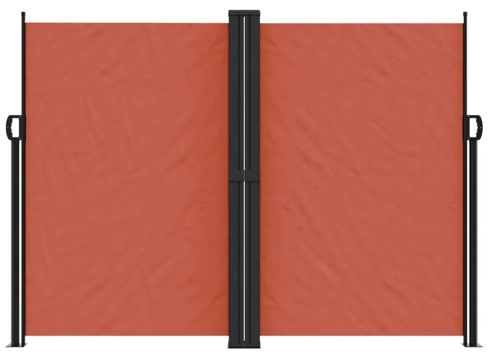 Toldo lateral retrátil 180x1200 cm terracotta