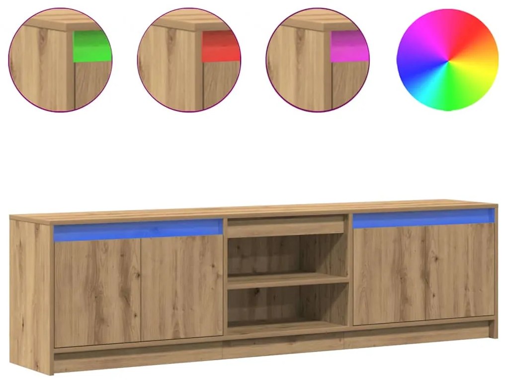 Gabinete para TV Castanho 182 x 34 x 50 cm