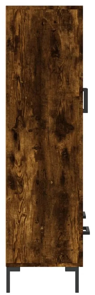Armário alto derivados de madeira 69,5x31x115cm carvalho fumado