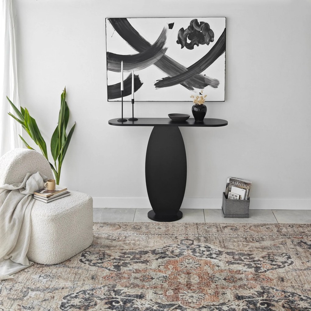 Cômoda Ellittica – Antracite – 100x81x30 cm