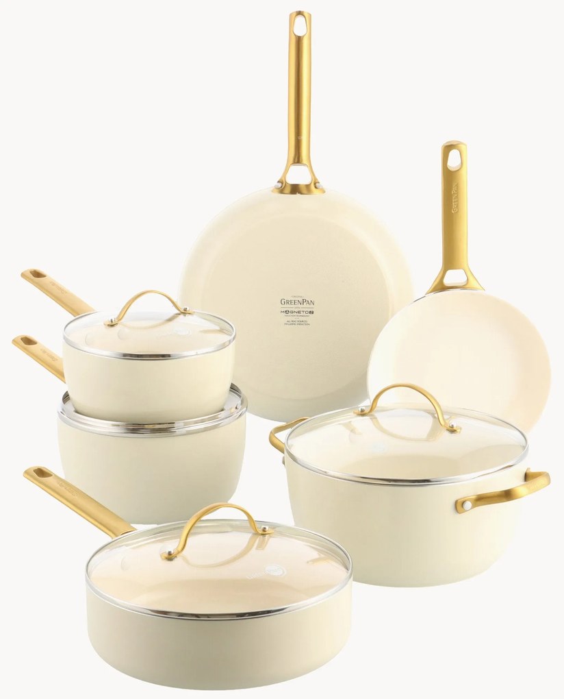 Conjunto de cozinha com revestimento antiaderente Padova, conjunto de 10