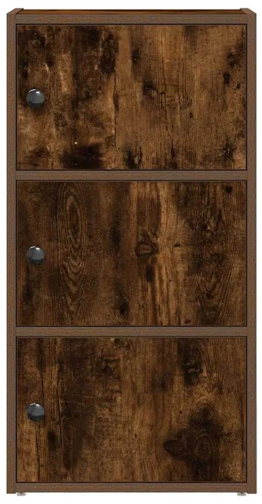 Estante 40x24x77 cm derivados de madeira carvalho fumado