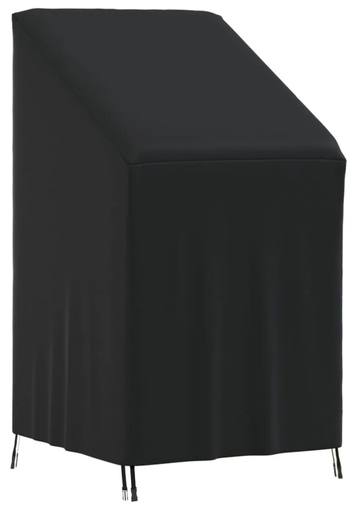 vidaXL Capa para cadeira de jardim 70x70x85/125 cm 420D oxford preto