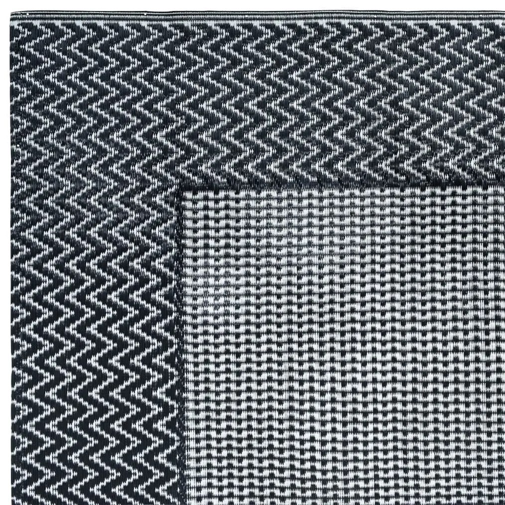 Tapete de exterior 190x290 cm ARAKIL PP cinzento