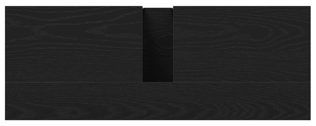 Armário de Pia de Banheiro vidaXL Carvalho Preto 80x30x60 cm Madeira E
