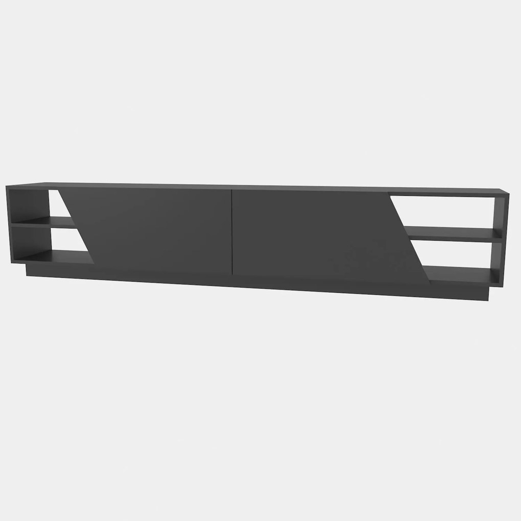 Móvel TV Rhodes – Antracite – 240x37,1x47,4 cm