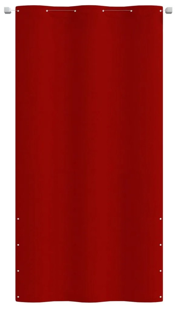 Tela de varanda 120x240 cm tecido oxford vermelho