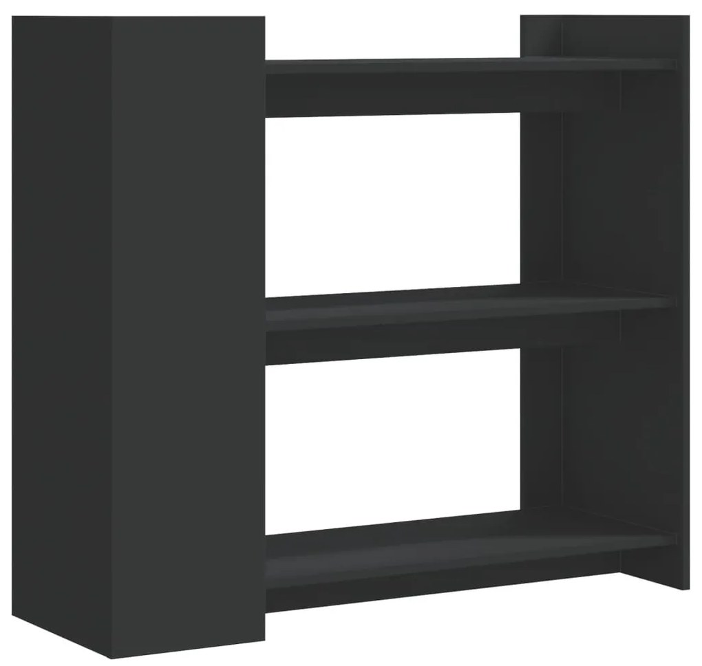 Mesa consola 100x35x90 cm derivados de madeira preto