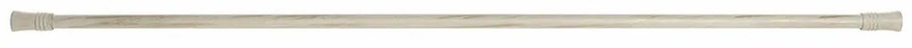 Varão para Cortinas DKD Home Decor Creme Alumínio Dourado (120 x 3 x 3 cm)