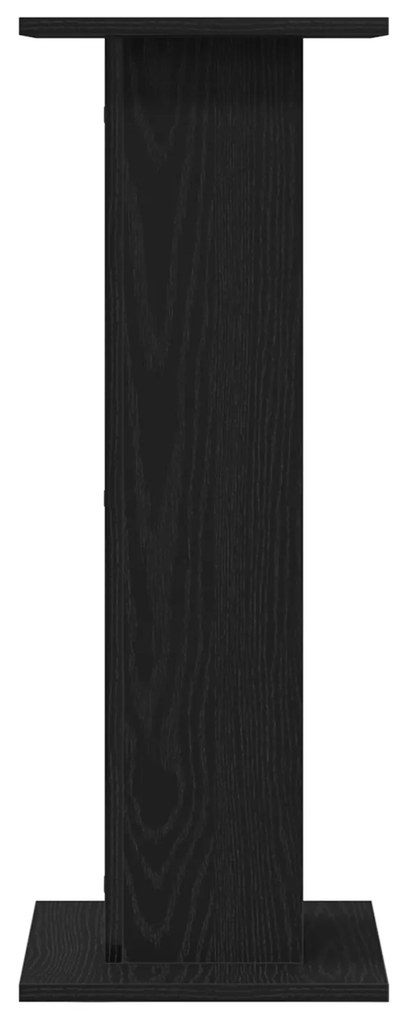 Suporte para Plantas vidaXL 2 pcs Carvalho Preto 30x30x80 cm Madeira d