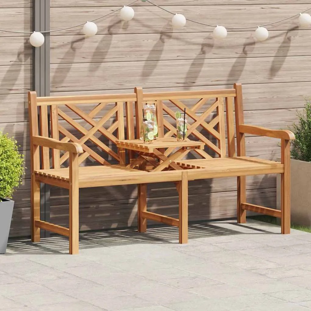 vidaXL banco Outros Castanho 150 x 60 x 90 cm Madeira de teca sólida