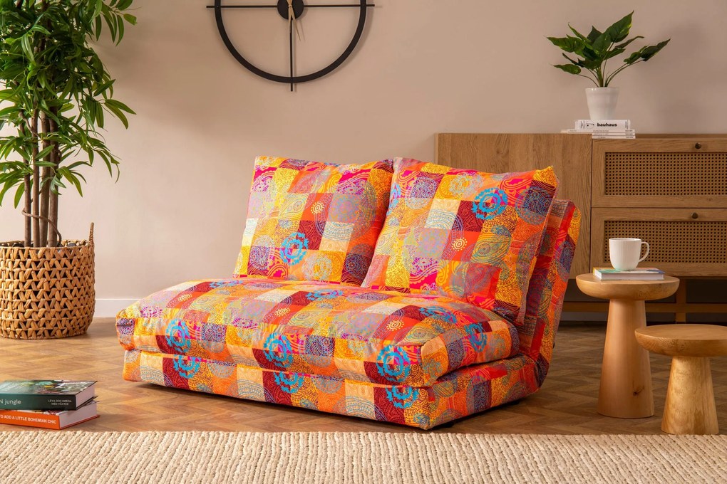 Sofá-cama Taida – Multicolor – 2 Lugares