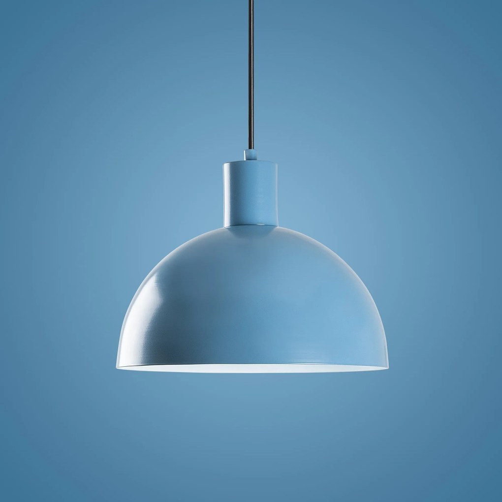 Candeeiro de Teto Kure – Azul Claro – Ø30 h:23 cm