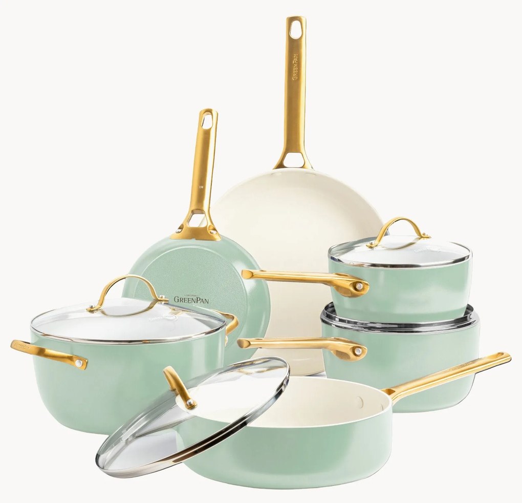 Conjunto de cozinha com revestimento antiaderente Padova, conjunto de 10