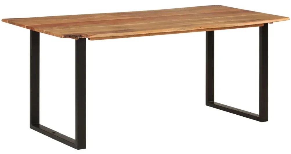 Mesa de jantar 180x90x76 cm madeira de acácia maciça