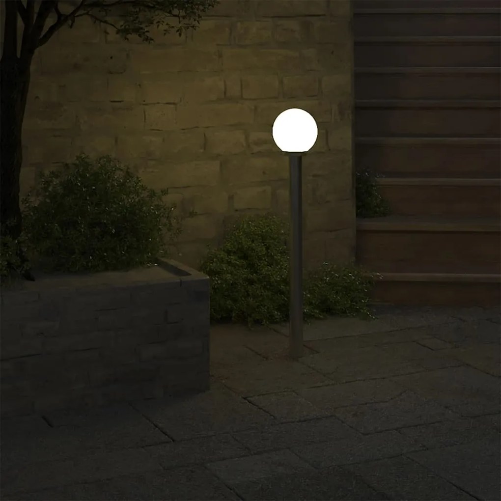 Poste de luz para jardim com 1 lâmpada 110 cm