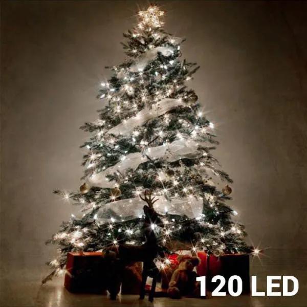 Luzes de Natal Brancas (120 LED)