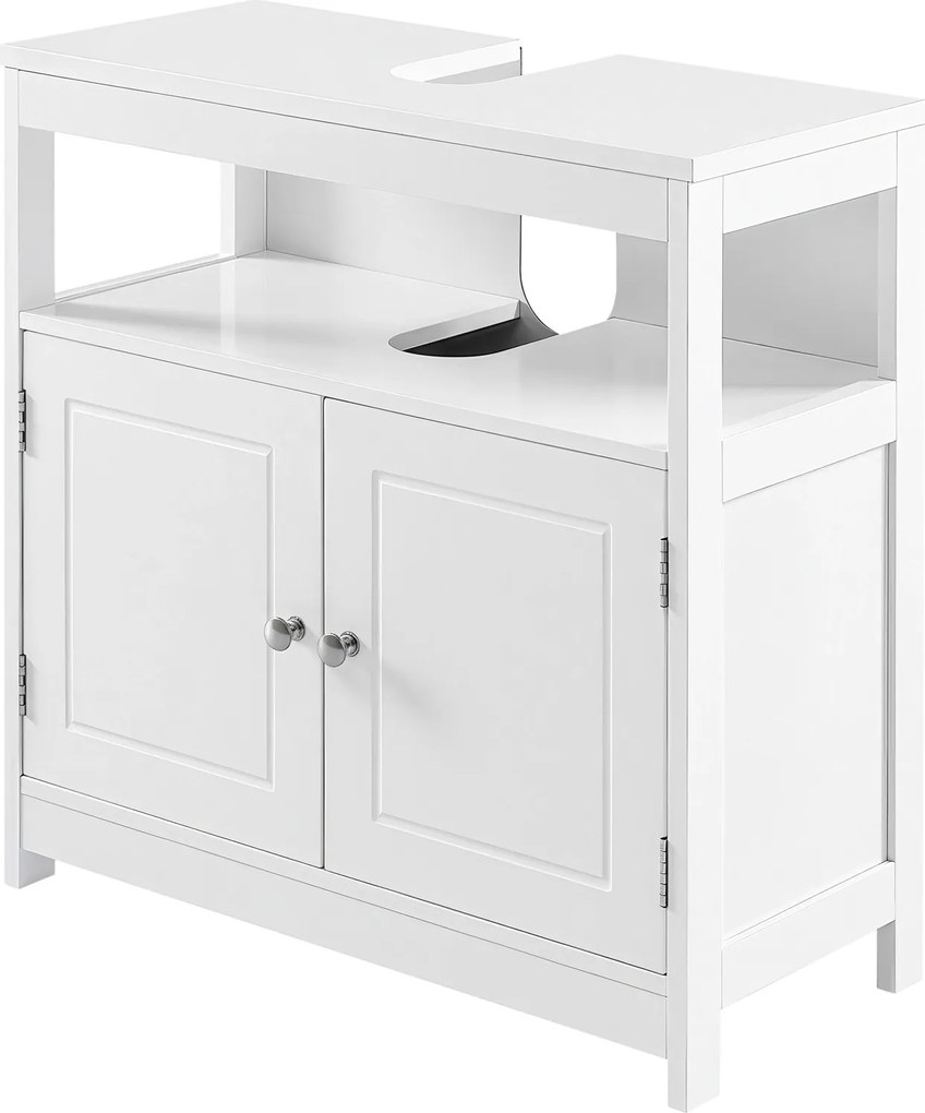 Armário de casa de banho para lavatório (NÃO INCLUIDO) 30 x 60 x 60 cm Branco