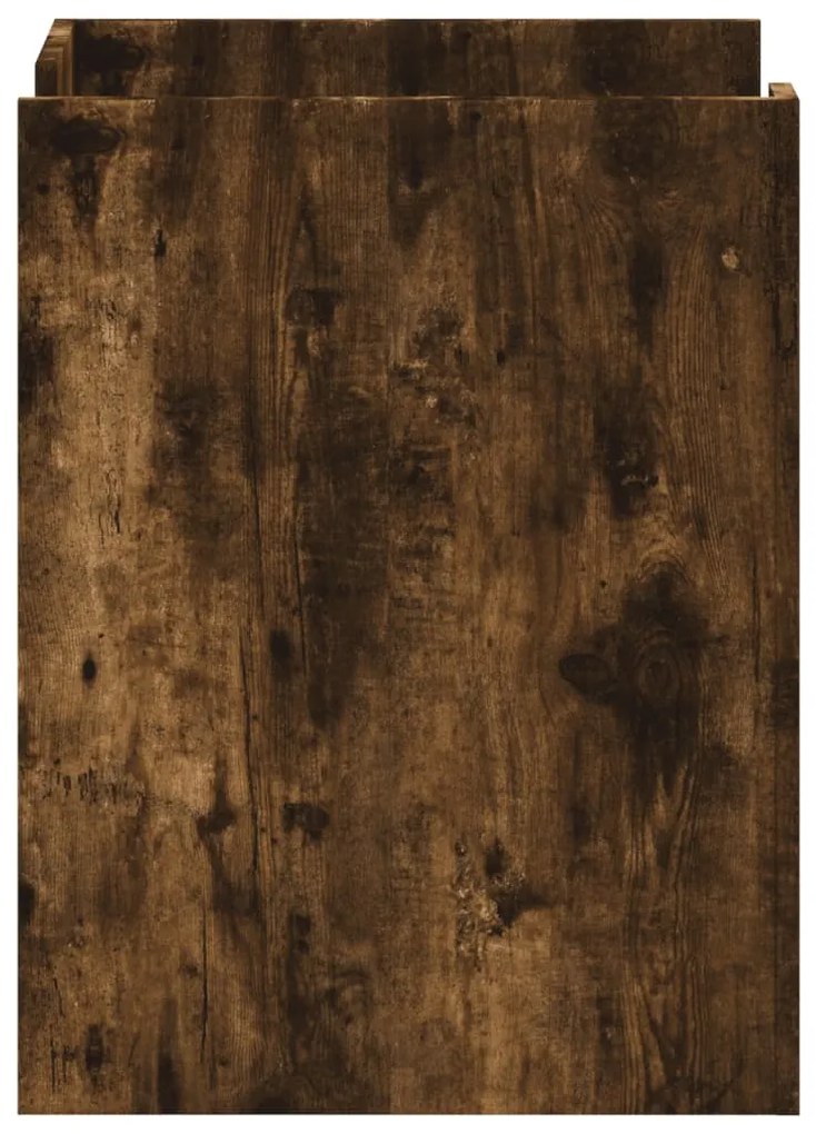 Mesa cabeceira 45x50x65 cm derivados de madeira carvalho fumado